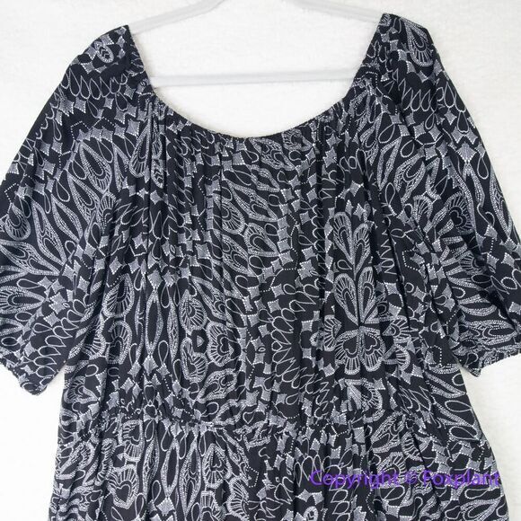 New! City Chic Bora Bora Jumpsuit‎ - black, size 24 - Picture 11 of 16